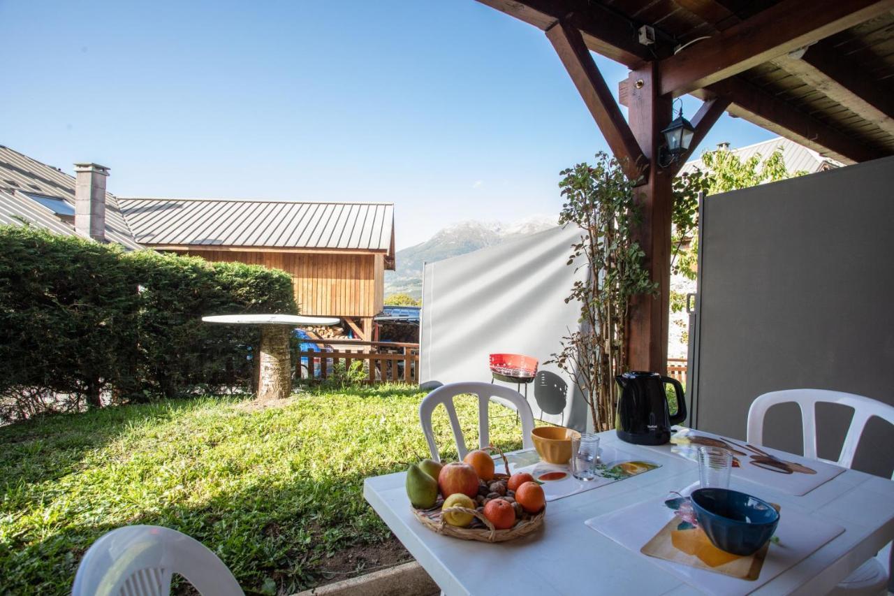 Апартаменти La Durance - 1 Chambre Terrasse Et Jardin Saint-Andre-d'Embrun Екстер'єр фото